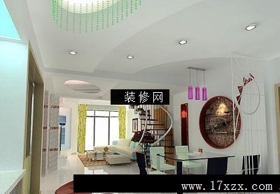 家装效果图-复式楼装修设计122