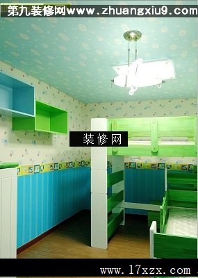 外太空式的韩式儿童房