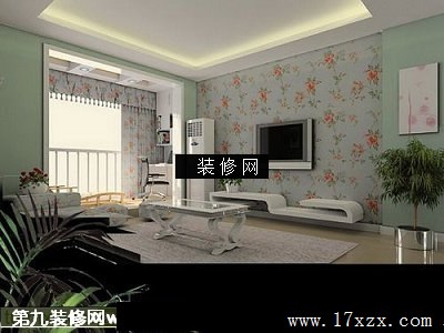 客厅效果图电视墙
