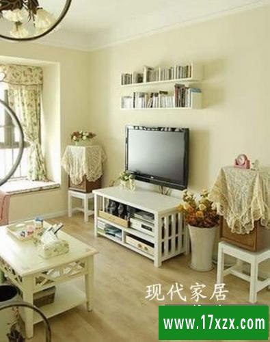 绝美田园风电视背景墙图片2